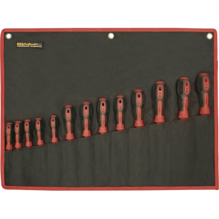 Ega Master SET OF 12 SOCKET SCREWDRIVERS 4-14 MM MASTERTORK 1000 V 79467